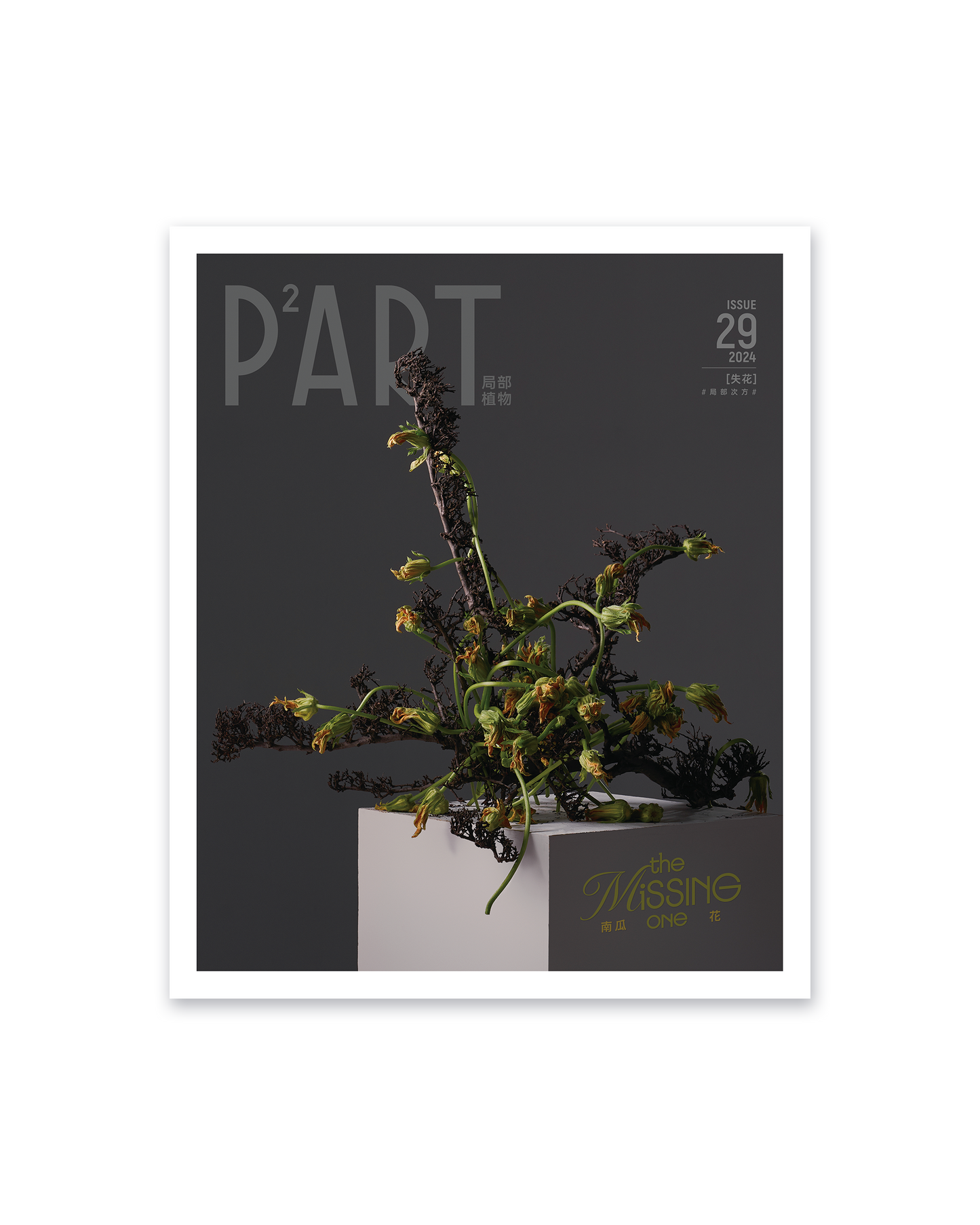 《P²ART》 ISSUE29 明信片 -「失花」